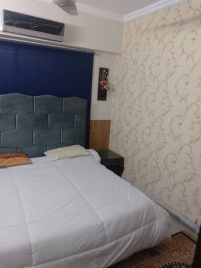 Fully Furnished apartment for rent in Khudadad heights