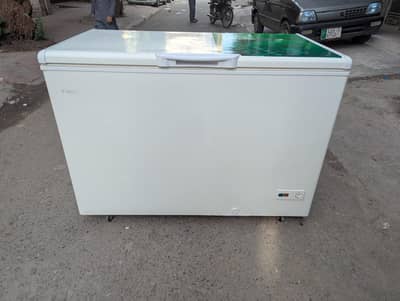 Haier freezer 405 single door total original all ok Call/0321/8888/564