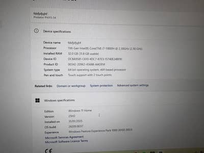 Acer predator Helios 3070