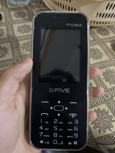 Gfive keypad phone brand new condition
