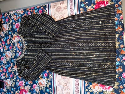 crinkle chiffon dress