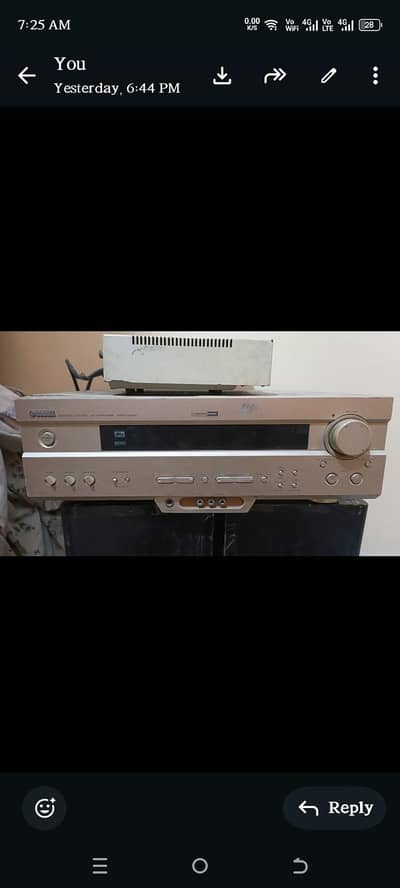 YAMAHA amplifier 110v