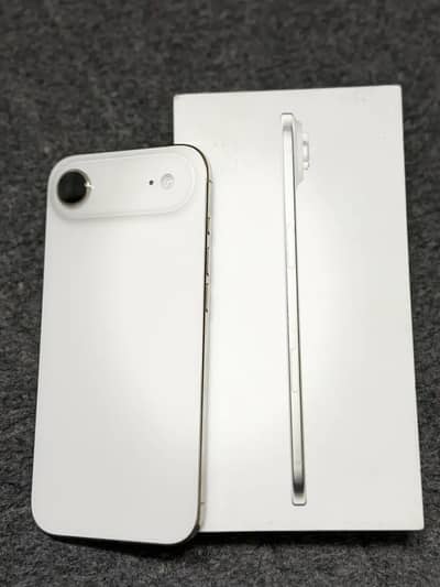 Apple iPhone 17 Air 256GB  PTA Complete Sim Time With Complete Box