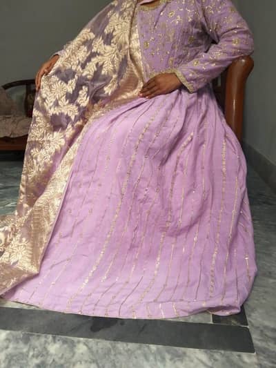 tilla work all over forck banarsi duppatta