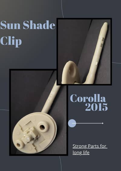 Sunshade clip Corolla 2015