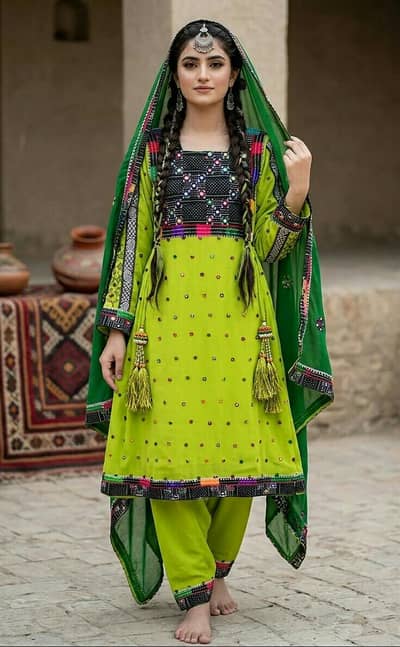 Fully Stitched Embroidered dresses  Available