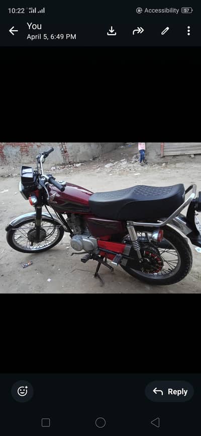 Honda 125 lush watsp03074615605