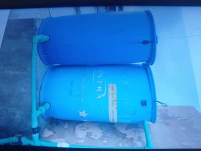 water storage drums