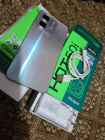 Infinix hot 50i with 10 month warranty 8/128gb official pta new phone