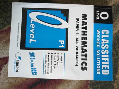 Cambridge o level maths Paper 1 all variants topical