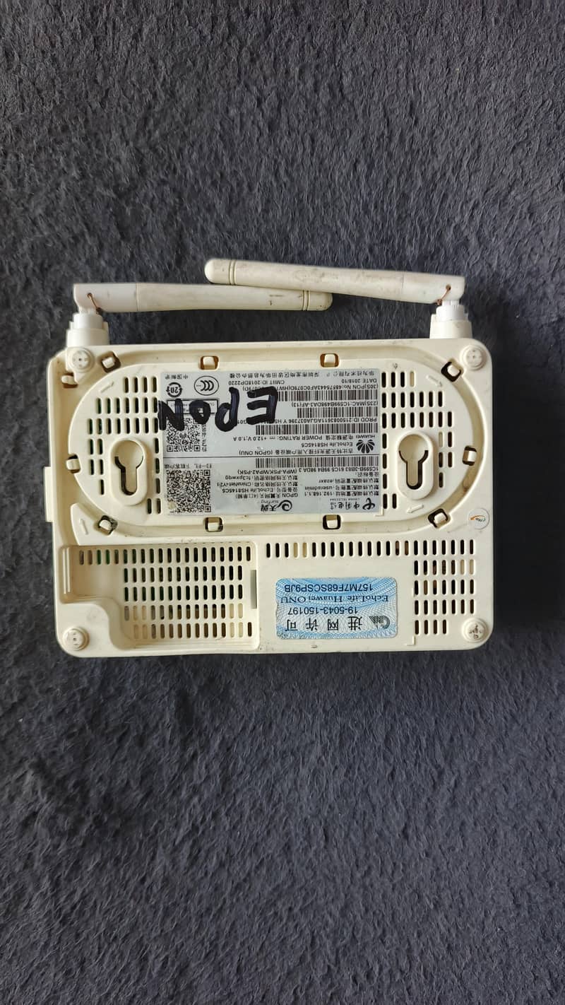 Fiber Modem Router 1