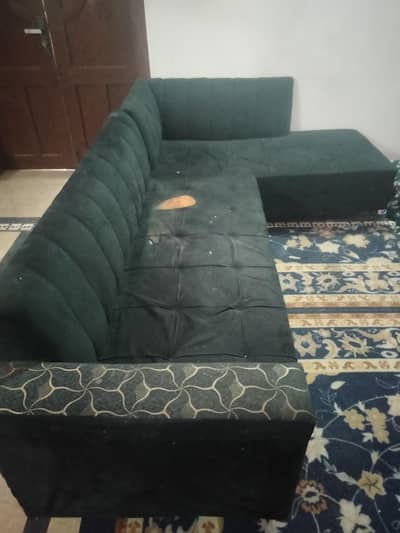 usee L shaped sofa  set