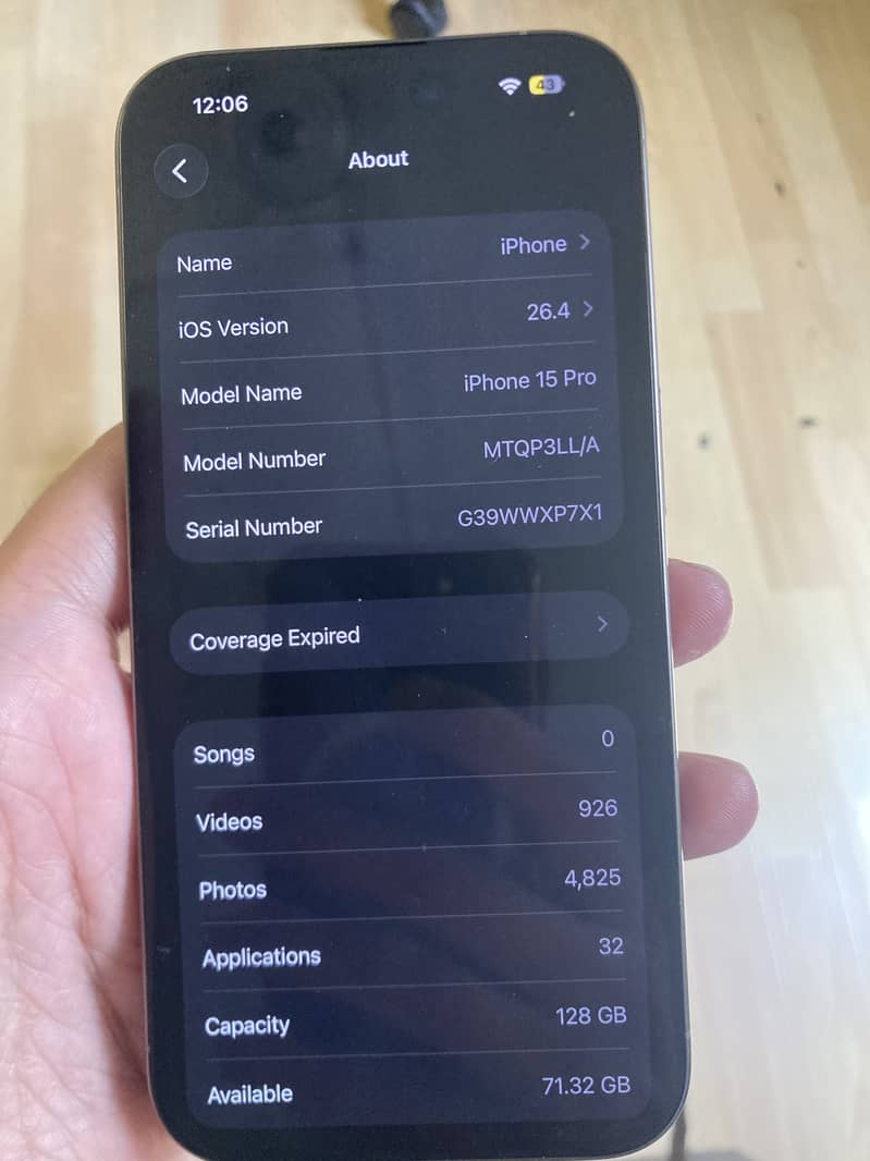 Scratchless, Mint Condition iPhone 15 Pro 8