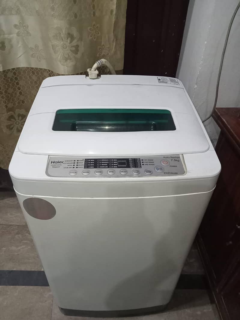Haier automatic washing machine 1