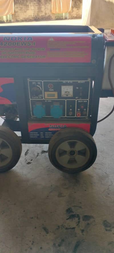 one Generator very new condition 4200 watt for sale