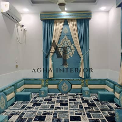 sofa/Arabic Majlis/Hujra Bethak/saudi Majlis/running foot 03713360651