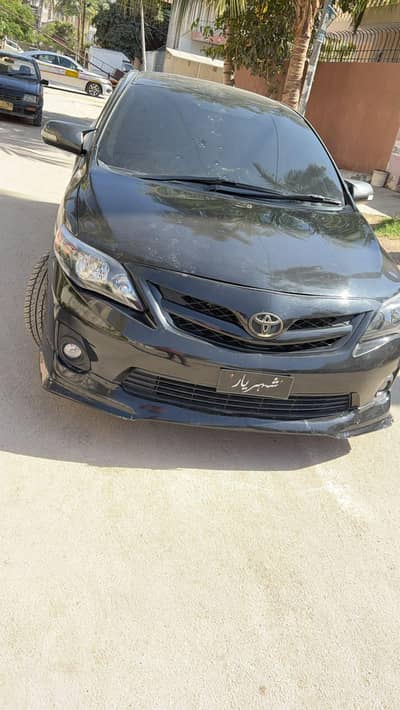 Corolla xli 2010 facelifted to Corolla 2012  and gli converted