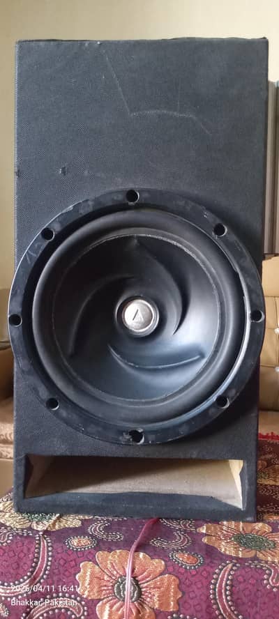 horizon solutions car amplifier player with 12 inch woofer