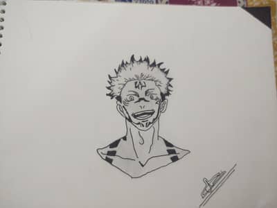 Sketch of jujutsu kaisen