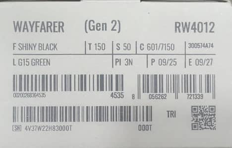 Ratban Meta Glasses Wayfarer GEN 2