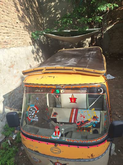 200cc Siwa rickshaw model 2014 new tyres pindi number