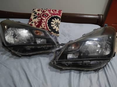 Toyota vitz 2015 spider headlights