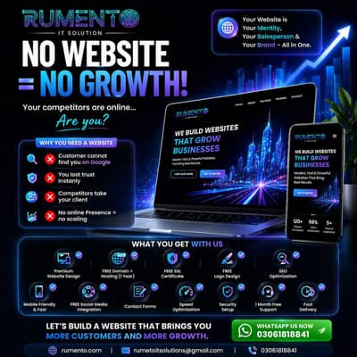 Professional Website Development | Business | Portfolio | AI ChatBots