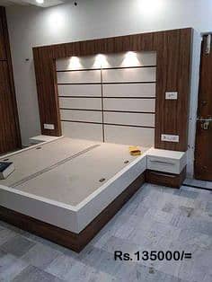 9 x 6 size made  in work shop as per design Bed