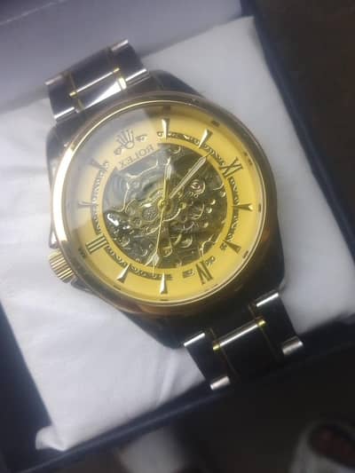 Rolex Golden Commuter Automatic Watch   Images