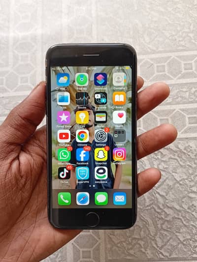 IPhone 7 Non - PTA | 32GB Storage | Battery : Service | Original Panel