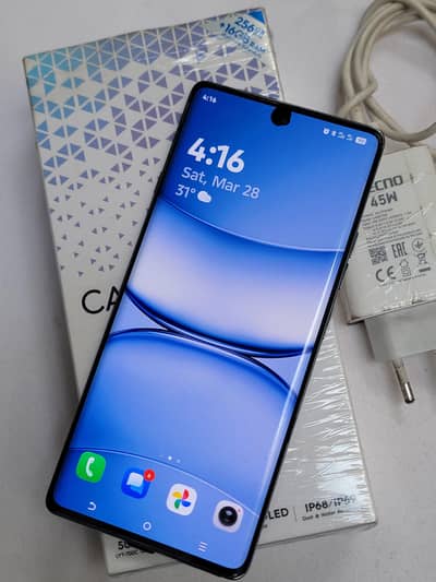Tecno camon 40 pro 8+8/256 with complete accessories