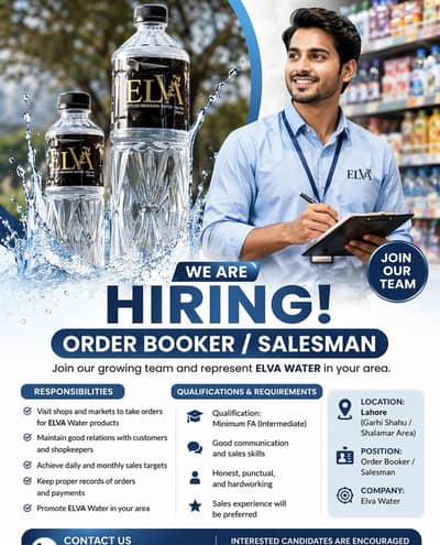 Orderbooker / salesman