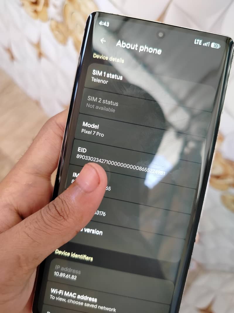Google Pixel 7 Pro 4