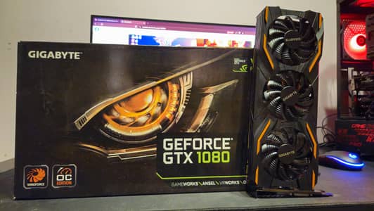 Gigabyte windforce Gtx 1080 8gb and 1060 3gb gddr5x gddr5