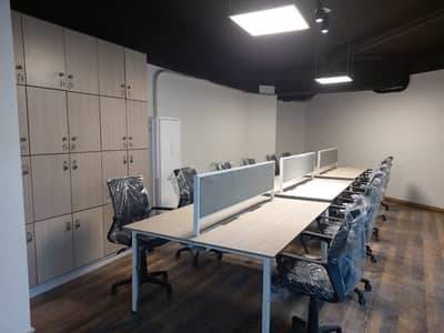 Fully Furnished MM Alam Road Office For Rent