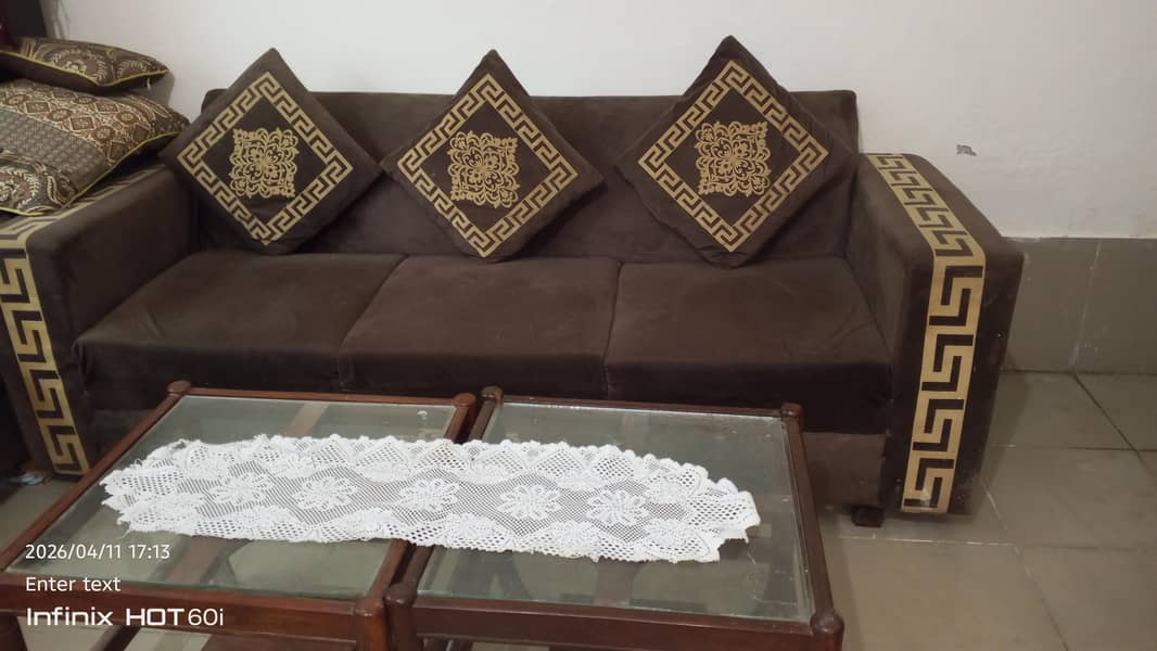 Sofa set | 6 seater | Home Furniture 0