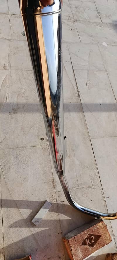 original atlas Honda 125 Exhaust muffler for sale just like new