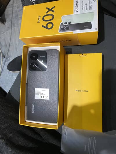 Ralme note 60x 4/64 box open
