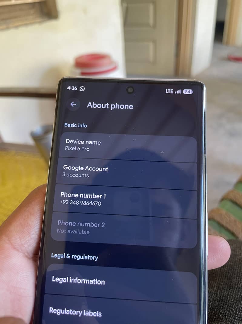 Google pixel 6 pro 3