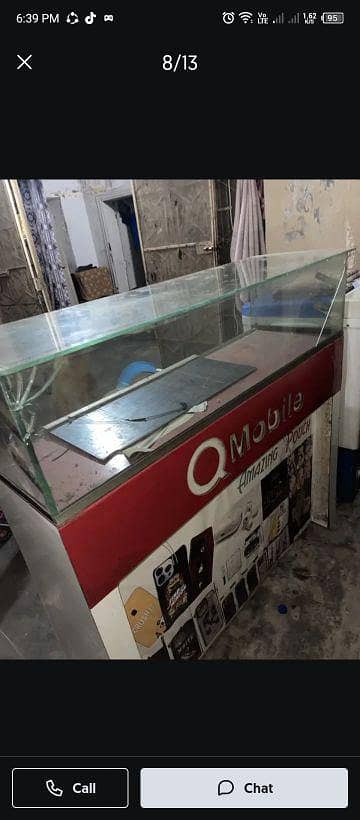 mobile shop counter and rack urgent for sale
