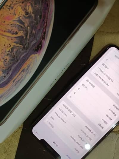 Apple Iphone X's Max 256 GB PTA Approved Gold ( 03412025143)