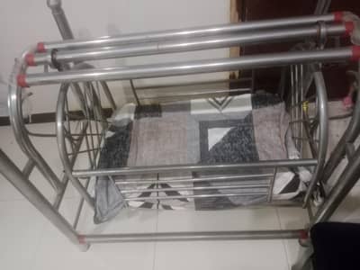 steel baby cradle for sale