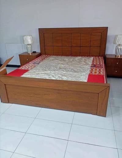 Double bed / bed set / wooden bed / bed / Furniture / King size bed