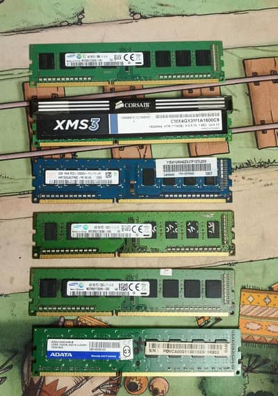 DDR 3 Rams For  Sale very Cheap 4x7 Gbs