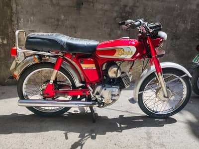 Yamaha YB100 Deluxe 1985 – Rare 2-Stroke Classic | Original Condition