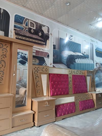 Bed side table and dressing