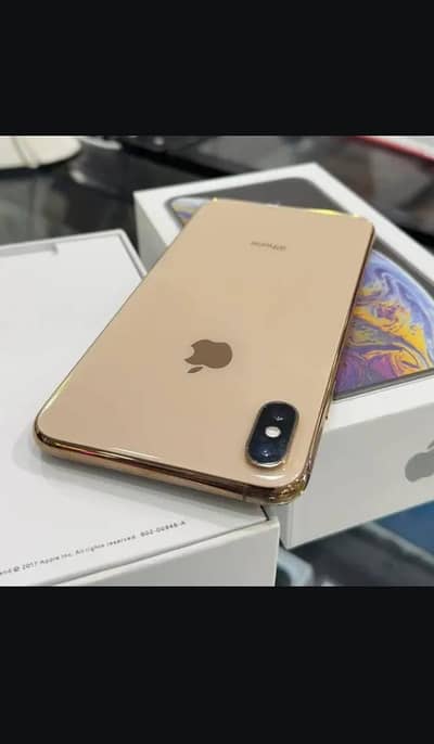 Apple Iphone X's Max 256 GB PTA Approved Gold ( 03412025143)