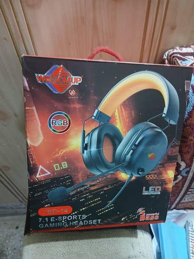 A one condition different types of wires , monitors, headphones etc