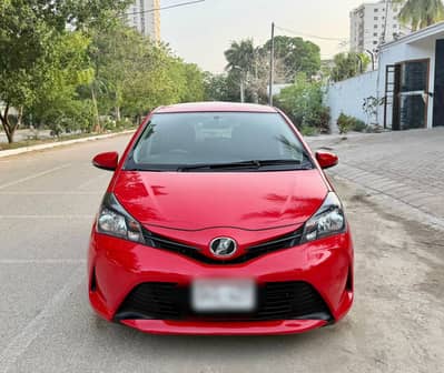TOYOTA VITZ 2014/2017 RED BEAUTY