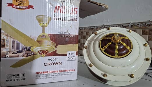 INDUS Ceiling Fan - Crown Series